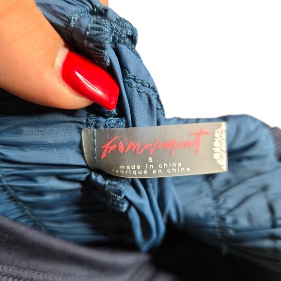 Free People Way Home Noiseless Wpmen's Blue Jumpsuit Size: S - Picture 7 of 7